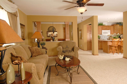 Marquee Homes PG176-A Living Room