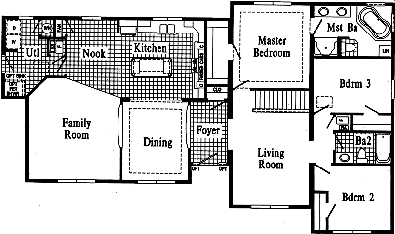 Berwick HT102-A Floor Plan - Click To Enlarge Floor Plan