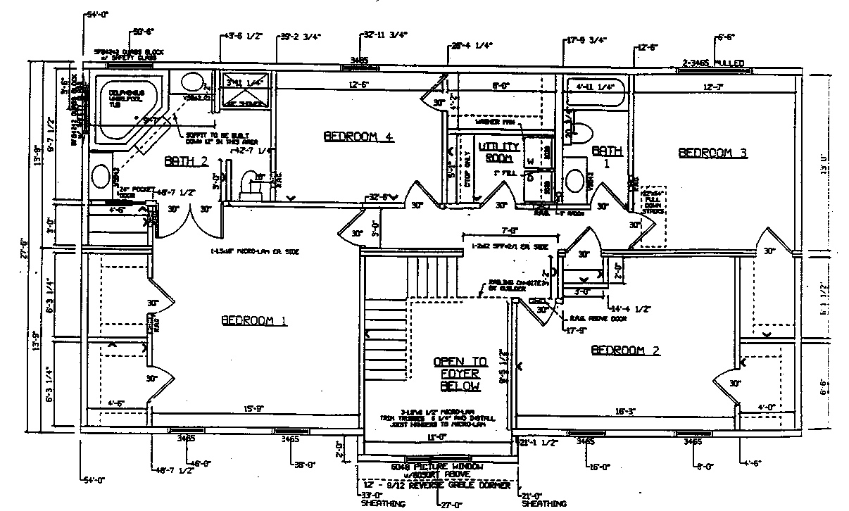 2nd Floor Detailed Floorplan