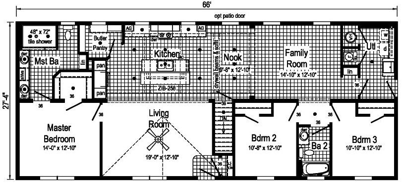 MAGNIFIQUE GRAND - 2P2602-R Floor Plan