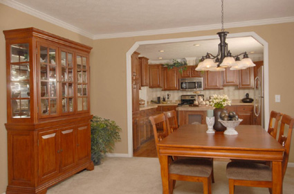 Colony Homes WW696-A Dining Room
