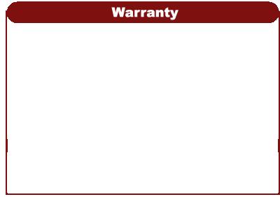 Warranty